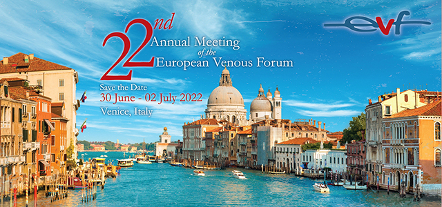 22nd Annual Meeting of the European Venous Forum (30 июня - 2 июля 2022, Вена, Италия)